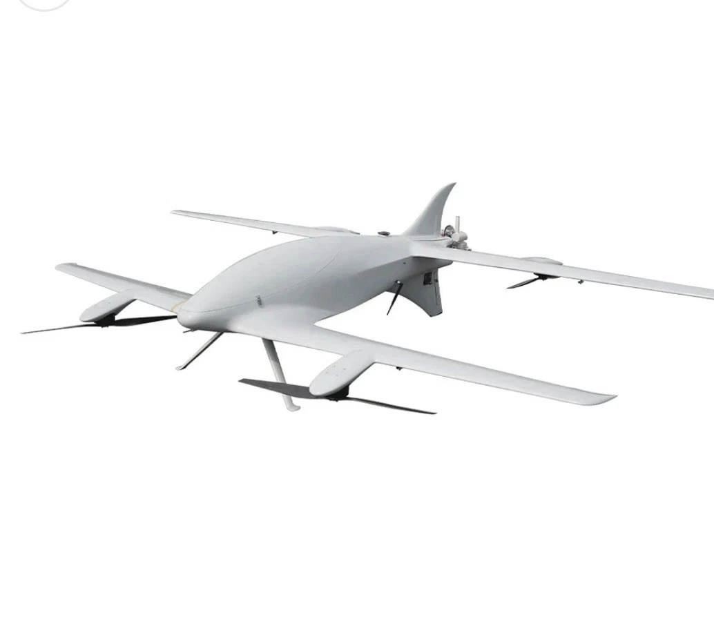 VTOL Fixed Wing UAV Long Range Distance 8Kg Cargo Delivery Drone 10H Flight Time - Image 4