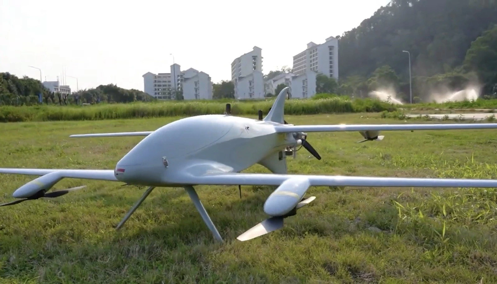 VTOL Fixed Wing UAV Long Range Distance 8Kg Cargo Delivery Drone 10H Flight Time