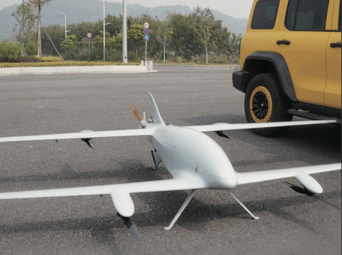 VTOL Fixed Wing UAV Long Range Distance 8Kg Cargo Delivery Drone 10H Flight Time - Image 8